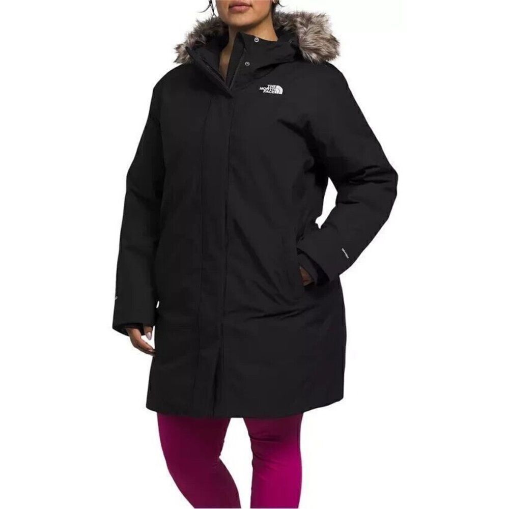 The North Face Women’s Arctic Parka Waterproof Coat In Gardenia White